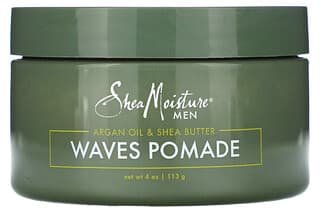 SheaMoisture, Men, Waves Pomade, аргановое масло и масло ши, 113 г (4 унции)