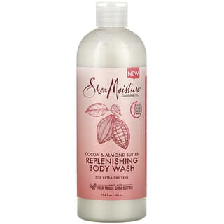 SheaMoisture, Replenishing Body Wash, Cocoa & Almond Butter, 19.8 fl oz (586 ml)