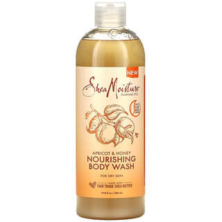 SheaMoisture, Nourishing Body Wash, Apricot & Honey, For Dry Skin, 19.8 fl oz (586 ml)