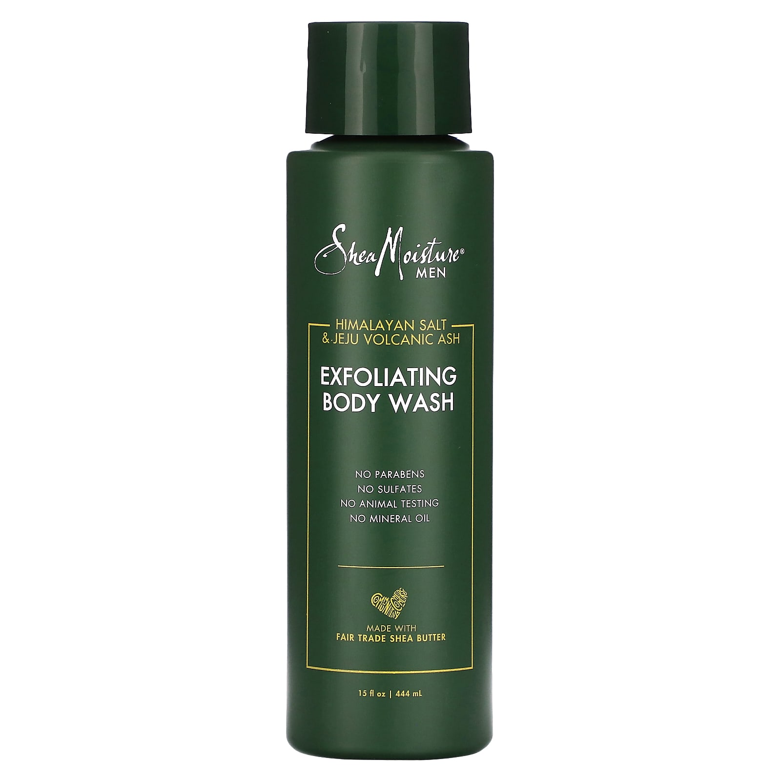 SheaMoisture, Men, Exfoliating Body Wash, Himalayan Salt & Jeju