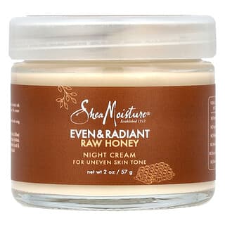 SheaMoisture, Even & Radiant Raw Honey, Night Cream, 2 oz (57 g)