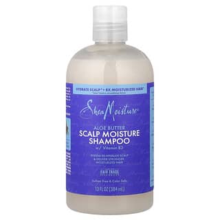 SheaMoisture, Scalp Moisture Shampoo, Aloe Butter, 13 fl oz (384 ml)