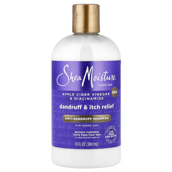 SheaMoisture, Champú anticaspa, Vinagre de sidra de manzana y niacinamida, 384 ml (13 oz. líq.)