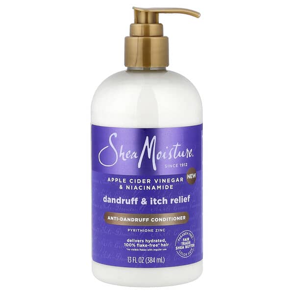 SheaMoisture, 비듬 방지 컨디셔너, 애플 사이다 식초, 384ml(13fl oz)