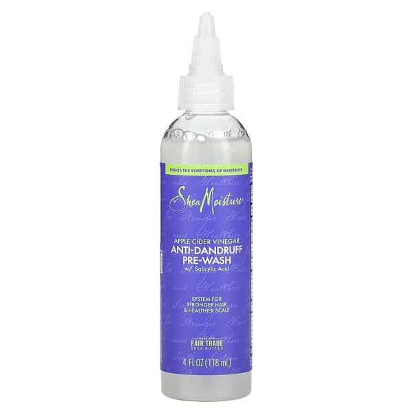 SheaMoisture, 애플 사이다 식초 비듬 방지 사전 워시, 살리실산 함유, 118ml(4fl oz)
