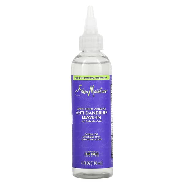SheaMoisture, AntiDandruff LeaveIn, Apple Cider Vinegar, 4 fl oz (118 ml)