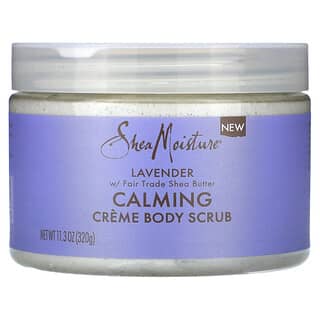 SheaMoisture, Calming Creme Body Scrub, Lavender, 11.3 oz (320 g)