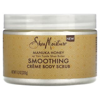 SheaMoisture, Manuka Honey, разглаживающий крем-скраб для тела, 320 г (11,3 унции)