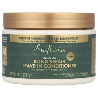 SheaMoisture, Acondicionador reparador de enlaces sin enjuague, Aceite de grosellero de la India, 311 g (11 oz)