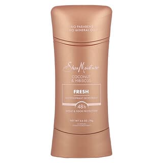 SheaMoisture, Antitranspirant Deodorant, Fresh, Coconut & Hibiscus, Antitranspirant/Deodorant, frisch, Kokosnuss und Hibiskus, 74 g (2,6 oz.)