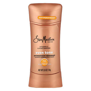 SheaMoisture, Even Tone, Desodorante antitranspirante, Vitamina C y niacinamida, 74 g (2,6 oz)