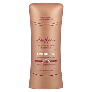 SheaMoisture, 制汗デオドラント、スムージング、マヌカハニー＆レチノール、74g（2.6オンス）