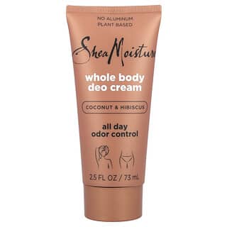 SheaMoisture, Crema desodorante para todo el cuerpo, Coco e hibisco, 73 ml (2,5 oz. líq.)