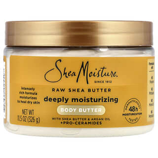 SheaMoisture, необроблене масло ши, глибоко зволожувальне масло для тіла, 326 г (11,5 унції)