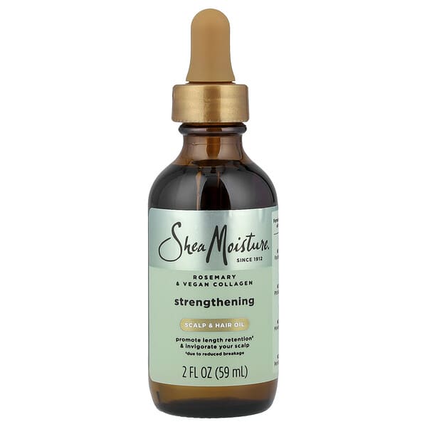 SheaMoisture, 강화된 두피 및 모발 오일, 59ml(2fl oz)