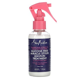 SheaMoisture, Silicone Free Miracle Styler Leave-In Treatment,  All Hair Types, 4 fl oz (118 ml)