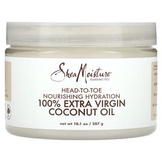 SheaMoisture, Head-To-Toe Nourishing Hydration, 100% Extra Virgin Coconut Oil, 10.1 oz (287 g)
