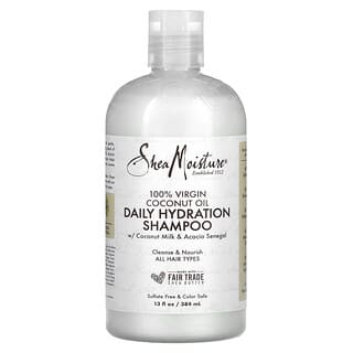 SheaMoisture, Shampoo de Hidratação Diária com Leite de Coco e Acácia Senegal, 384 ml (13 fl oz)