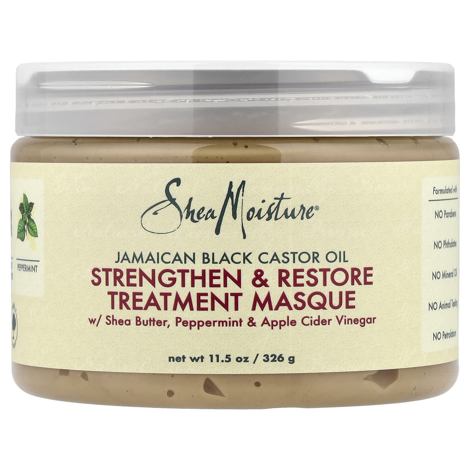 トリートメント MASHU ORIGINAL HAIR TREATMENT 1500ml Jamaican Black Castor Oil, Strengthen & Restore Treatment Masque
