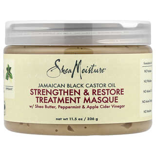 SheaMoisture, Jamaican Black Castor Oil, Strengthen & Restore Treatment Masque, 326 g