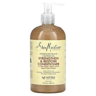 SheaMoisture, Après-shampooing fortifiant et réparateur, Huile de ricin noire jamaïcaine, 384 ml