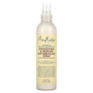 SheaMoisture, Jamaican Black Castor Oil, Strengthen & Restore Anti-Breakage Spray, 8 fl oz (237 ml)