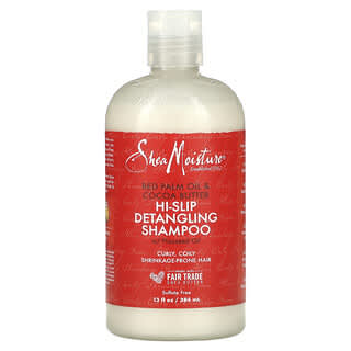 SheaMoisture, Hi-Slip Detangling Shampoo, Curly, Coily Shrinkage-Prone Hair, Red Palm Oil & Cocoa Butter, 13 fl oz (384 ml)