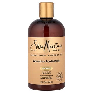 SheaMoisture, Manuka Honey & Mafura Oil, шампунь для интенсивного увлажнения, для очень сухой кожи, для поврежденных волос, 384 мл (13 жидк. унц.)