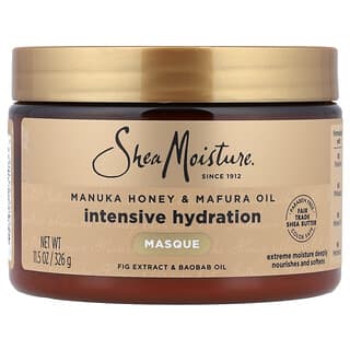 SheaMoisture, 마누카 꿀 & 마푸라 오일 인텐시브 보습 헤어 마스크, 326g(11.5oz)