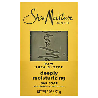 SheaMoisture, кусковое мыло с необработанным маслом ши, ладаном и миррой, для сухой кожи, 227 г (8 унций)