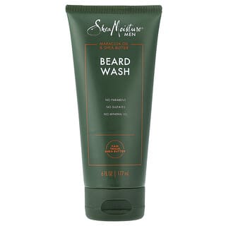 SheaMoisture, Men, Beard Wash, Maracujaöl und Sheabutter, 177 ml (6 fl. oz.)