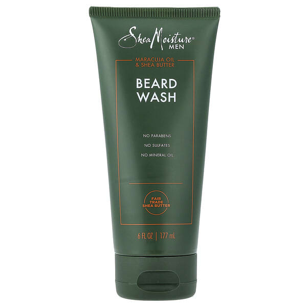 SheaMoisture, 남성용, 턱수염 워시, 마라쿠자 오일 및 시어버터, 177ml(6fl oz)