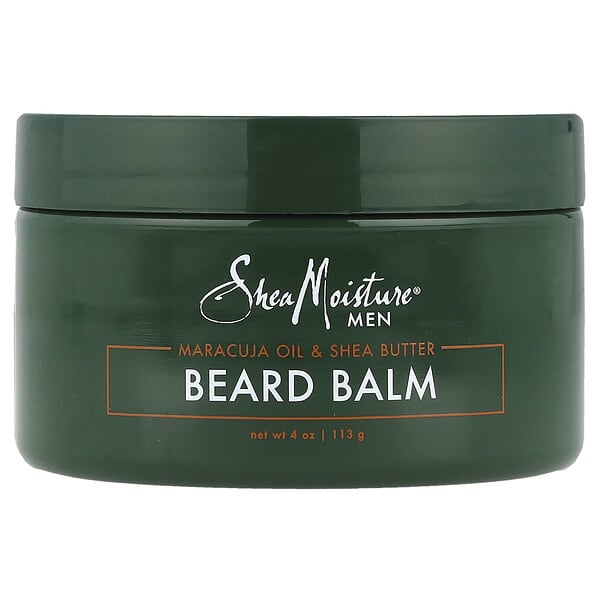SheaMoisture, 남성용, 수염 밤, 마라쿠자 오일 & 시어버터, 113g(4oz)