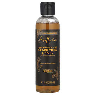 SheaMoisture, Jabón negro africano, Tónico purificante con extracto de tamarindo y aceite de té, 121 ml (4,1 oz. Líq.)