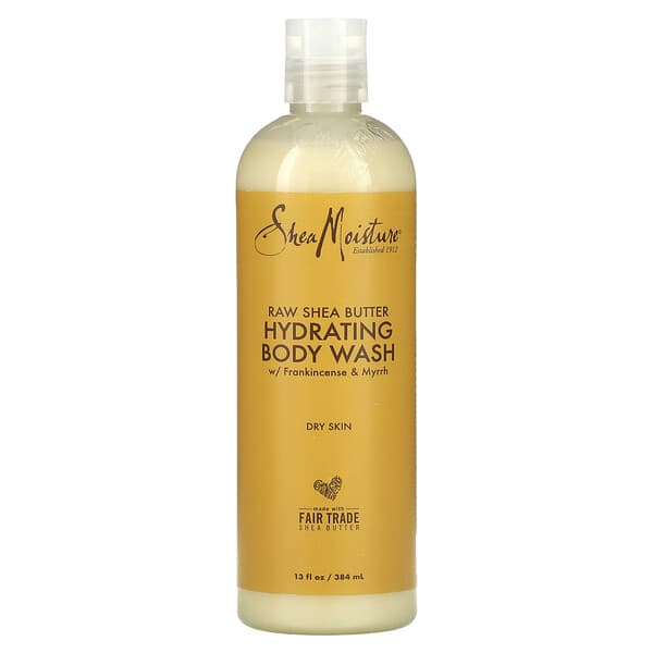 SheaMoisture, Raw Shea Butter, Hydrating Body Wash, 13 fl oz (384 ml)