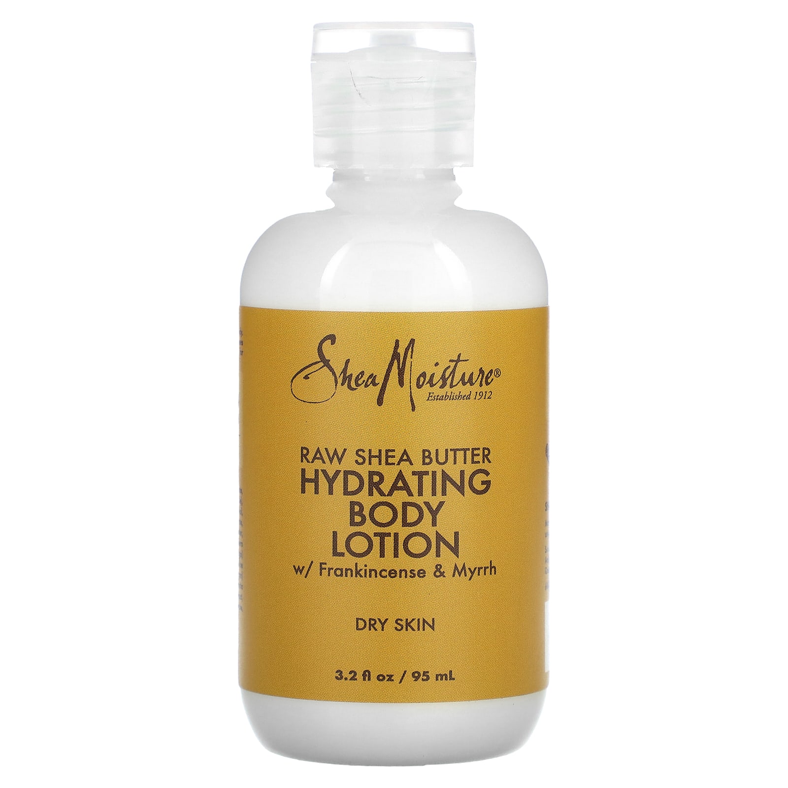 Sheamoisture Raw Shea Butter Hydrating Body Lotion For Dry Skin 3 2 Fl Oz 95 Ml