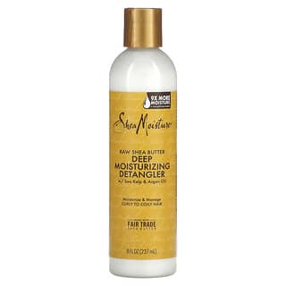 SheaMoisture, Необработанное масло ши, глубокое увлажняющее средство для расчесывания волос, 237 мл (8 жидк. Унций)
