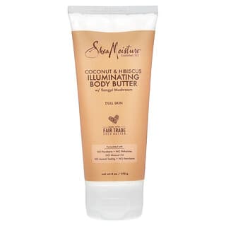 SheaMoisture, Illuminating Body Butter, Coconut & Hibiscus, 6 oz (170 g)