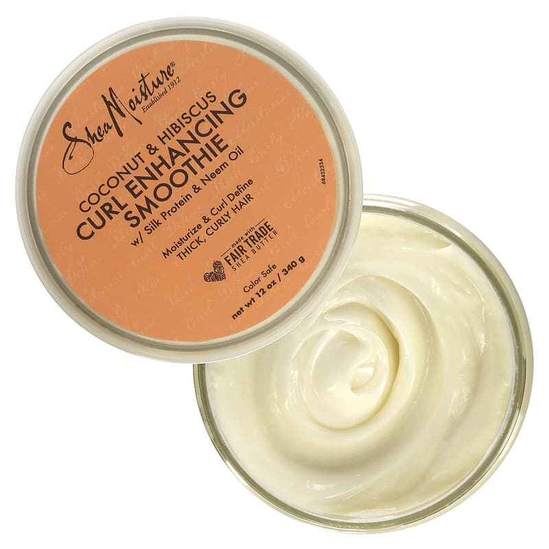 トリートメント Coconut Hibiscus Curl Enhancing Smoothie SheaMoisture Coconut & Hibiscus Curl Enhancing Smoothie with