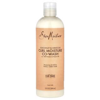 SheaMoisture, 컬 모이스처 코-워시, 코코넛 & 히비스커스, 354ml(12fl oz)