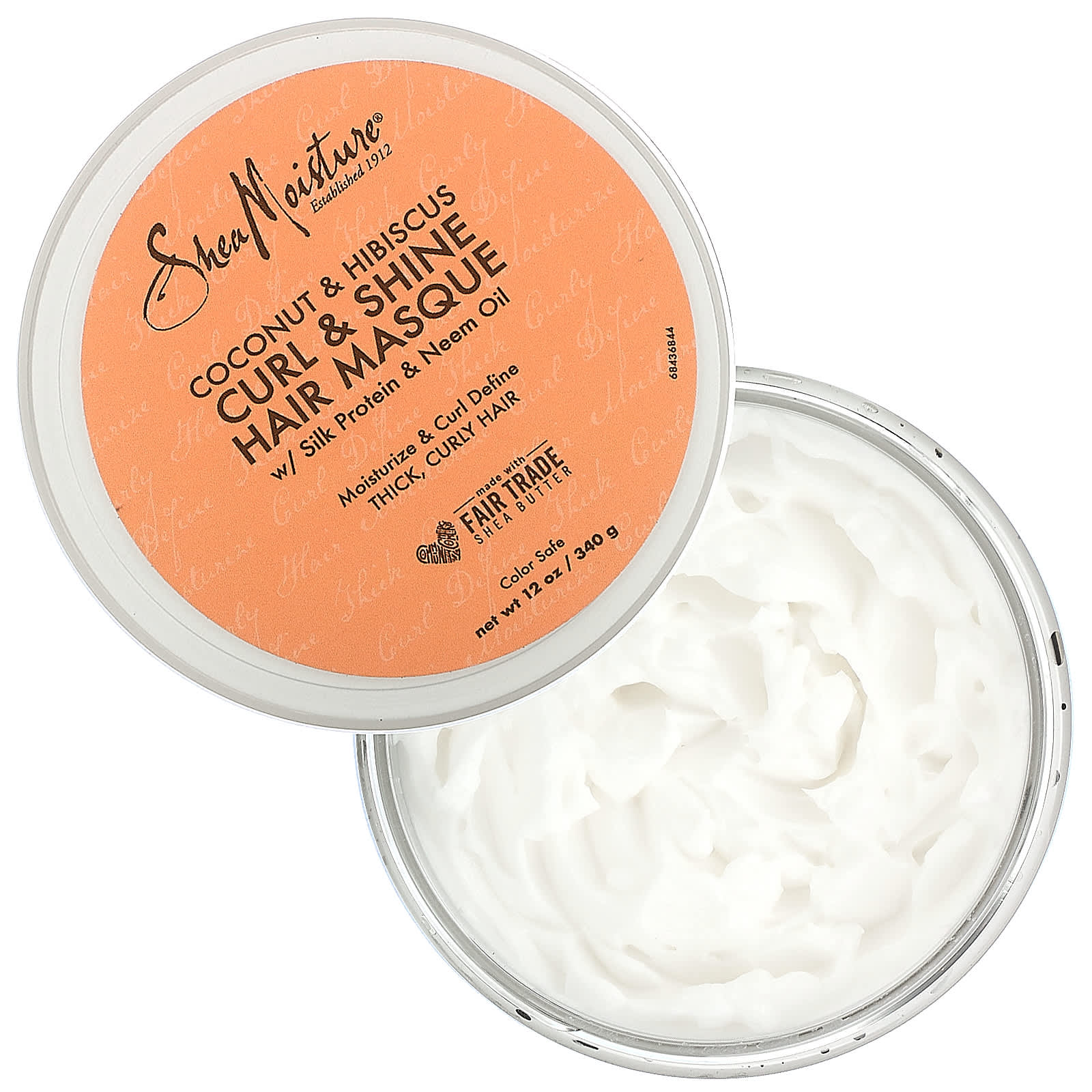 SheaMoisture, Curl & Shine Hair Masque with Silk Protein & Neem Oil