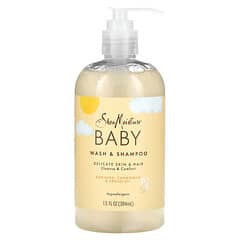 SheaMoisture, Baby Wash & Shampoo, Raw Shea, Chamomile & Argan Oil, 13 fl oz (384 ml)