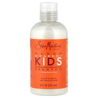 SheaMoisture, Shampoo Extranutritivo para Crianças, Manga e Cenoura, 237 ml (8 fl oz)