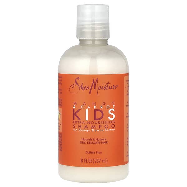 SheaMoisture, 어린이용 엑스트라 너리싱 샴푸, 망고 및 당근 함유, 237ml(8fl oz)