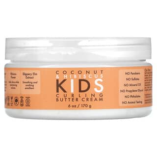 SheaMoisture, Kids Curling Butter Cream, Kokosnuss und Hibiskus, 170 g (6 oz.)
