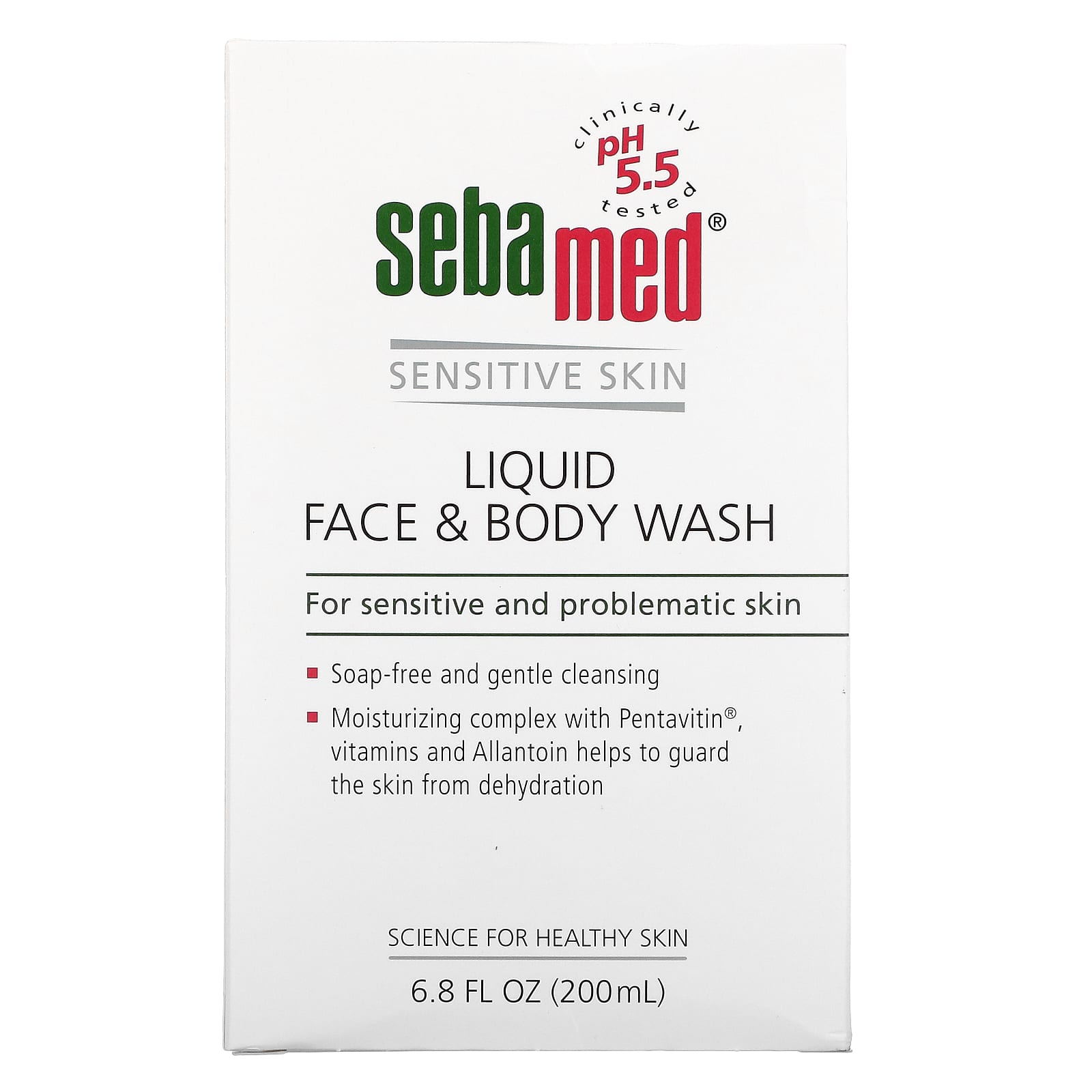 Sebamed USA, Liquid Face & Body Wash, 6.8 fl oz (200 ml)