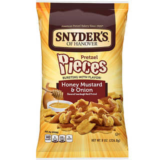 Snyder's, Pedaços de Pretzel, Mel, Mostarda e Cebola, 226,8 g (8 oz)
