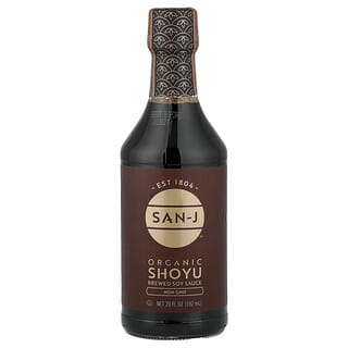 San-J, Organic Shoyu, Brewed Soy Sauce, 20 fl oz (592 ml)