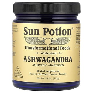 Sun Potion, Ashwagandha Powder, Wildcrafted , 3.9 oz (111 g)