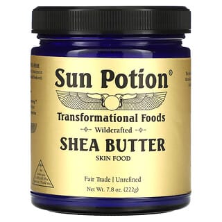 Sun Potion, Масло ши, дикорастущего, 222 г (7,8 унции)